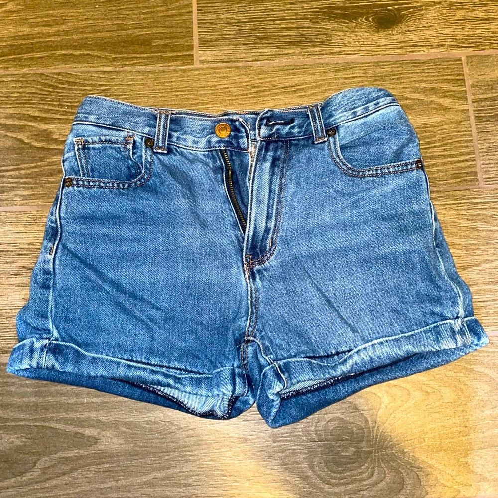 American Eagle Denim Mom Shorts Size 00